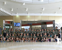 鱼跃2014童军夏令营青岛本地走读第一期顺利开营