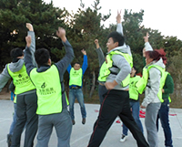 崴航集团青岛分公司两天一夜拓展培训圆满结束