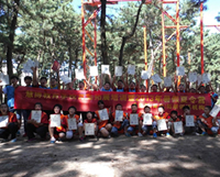 滨州慧博教育青少年素质拓展训练圆满结束