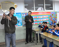 青岛童子军课程走进校园之同安路小学