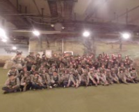 肯德基各分店组织员工开展真人CS镭战活动