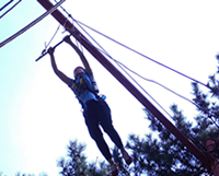 绿地公司组织员工户外拓展训练