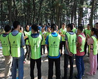 机关服务中心组织青年拓展训练活动圆满结束