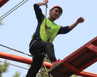 山东理工大学MBA拓展培训活动：140名学员参加