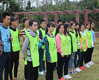 机关服务中心组织召开青年拓展训练活动圆满结束