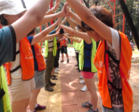 益置团队协作拓展训练圆满结束