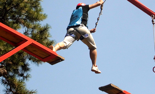 高空断桥-高空拓展训练项目