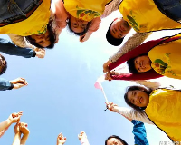 安徽理工大学“健康心、中国梦”心理素质拓展训练活动