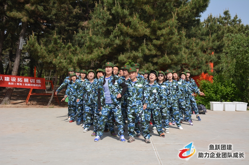 青岛纽伊斯特集团拓展训练圆满结束