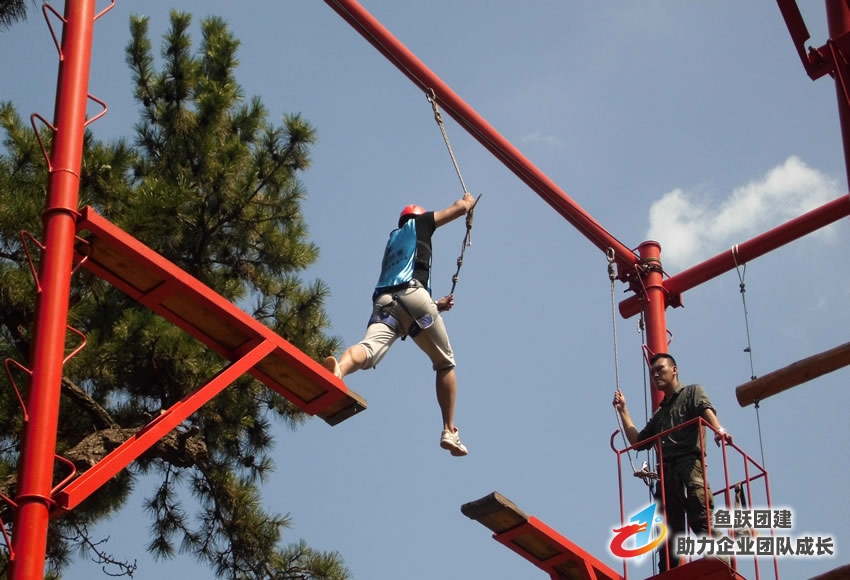 中国铁通团队拓展训练