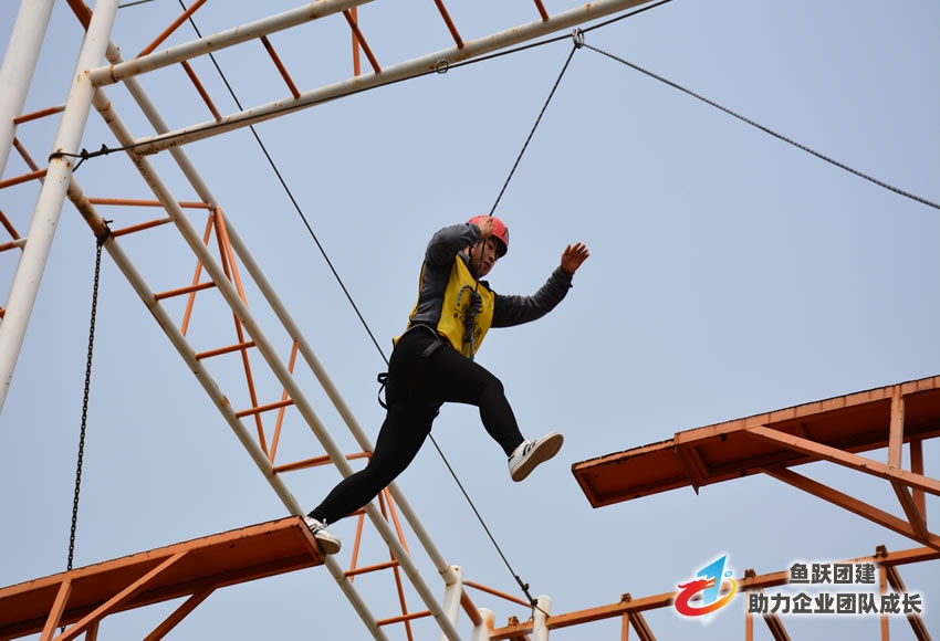 园林绿化局团委开展“青春飞扬 梦想启航”青年素质拓展训练营