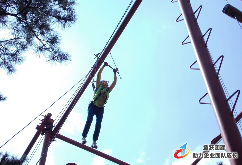 花冠集团开展野外拓展训练