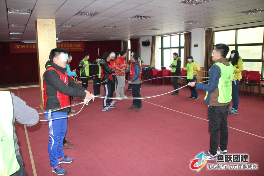 盲人方阵-菏泽拓展训练项目