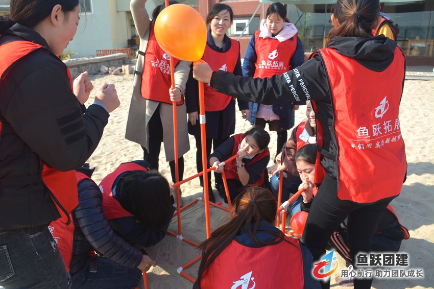 呼吸的力量-海边沙滩场地拓展训练项目